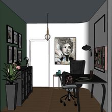 Mi Proyecto del curso: Iniciación al diseño de interiores Ein Projekt aus dem Bereich Dekoration von Innenräumen von DORA GOMEZ FABREGA - 29.04.2020