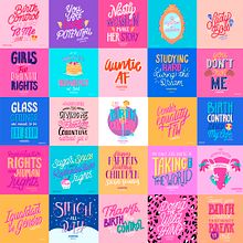 Thanks Birth Control - Bedsider.org Annual Campaign. Animation, H, Lettering, Traditional illustration, Digital Illustration, Lettering, Digital Lettering, and Motion Graphics project by Lucía Gómez Alcaide - 04.29.2020