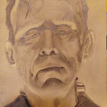 Retrato Frank.. Pencil Drawing project by marcuchara - 04.30.2020