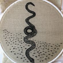 Mi Proyecto del curso: Introducción al bordado en blackwork. Embroider project by remeipujolras - 04.29.2020