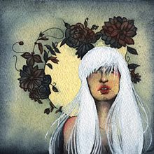 Lunas. Een project van  Artistieke tekening, Traditionele illustratie y Schilderij van Karina Beraldo - 29.04.2020