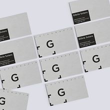 Identidad Glòria Solans. Br, ing, Identit, Logo Design, and Graphic Design project by Roger Castro - 10.29.2018