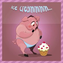 Ice Cream!. Traditional illustration, Digital Illustration, and Vector Illustration project by Alberto Lapizero - 04.29.2020