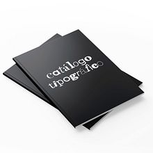 Catálogo tipográfico. Editorial Design project by Von Jauregi - 04.29.2020