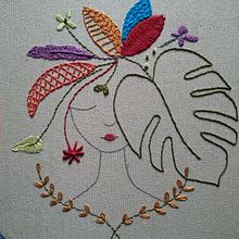 Mi Proyecto del curso: Técnicas de bordado: ilustrando con hilo y aguja. Embroider project by Araceli Braña Rábano - 04.29.2020