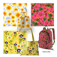 Meu projeto do curso: Criação de marca com seus próprios patterns. Design digital, Ilustração tradicional, Ilustração digital, e Pattern Design projeto de soniacoelho - 29.04.2020