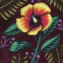 Mi Proyecto del curso: Pintura botánica con acrílico. Un progetto di Illustrazione tradizionale e Illustrazione botanica di Manuel Camacho - 29.04.2020