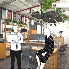 Projeto Sala Cria Ein Projekt aus dem Bereich 3D, Architektur, Dekoration von Innenräumen, Retail Design, Innendesign und 3-D-Modellierung von MICRA arquitetura - 30.04.2020