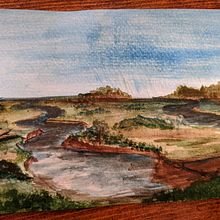 South Carolina, low country. Un proyecto de Pintura a la acuarela de Ashley - 31.12.2019