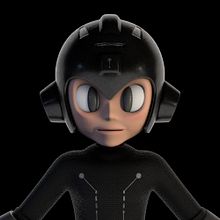 Megaman Tron. Un progetto di 3D, Progettazione 3D, Animazione 3D, Animazione di personaggi, Character design 3D e Modellazione 3D di Anderson Silva - 08.10.2019