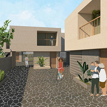 Villa collage. Architectural Illustration project by Nathália Bessa - 05.08.2020