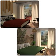 Habitación de matrimonio. 2 propuestas.. Un progetto di Interior Design, Interior design e Interior Design di Balma Albiol - 17.04.2020