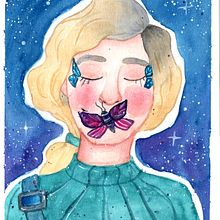 Meu projeto do curso: Criação de paletas de cores com aquarela - "Metamorfose" . Artistic Drawing, Portrait Drawing, and Watercolor Painting project by Etina Jéssica Macêdo Celestino - 04.30.2020