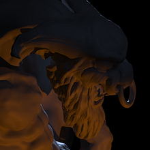 Minotauro. 3D project by Gerardo Gahn - 05.01.2020