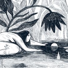 Grimm tales. Ilustração tradicional projeto de Ina Hristova - 01.05.2020