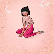 Chicas en cuarentena. Un proyecto de Diseño de moda, Diseño gráfico, Ilustración tradicional e Ilustración digital de Andrea Marchand - 17.04.2020