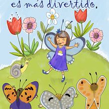 Portada Mariposas. Un proyecto de Bellas Artes, Diseño de personajes, Diseño editorial, Diseño gráfico, Ilustración tradicional, Ilustración digital e Ilustración infantil de Isabel Martín - 01.05.2020