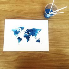Maps. Un progetto di Pittura ad acquerello di viktoria_fra - 12.03.2020