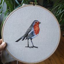 Mi Proyecto del curso: Pintar con hilo: técnicas de ilustración textil. Embroider project by nguyenclaire00 - 05.01.2020