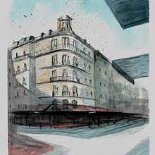 Mi Proyecto del curso: Dibujo arquitectónico con acuarela y tinta. Traditional illustration project by Ana Belén Benítez Perdigones - 05.02.2020