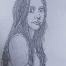 Mi Proyecto del curso: Retrato realista con lápiz de grafito. Pencil Drawing project by camila_torresguerra94 - 05.02.2020