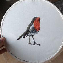 My project in Painting with Thread: Textile Illustration Techniques course. Un projet de Broderie de sesmabunch - 27.04.2020