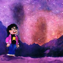 Mi Proyecto : Steven Universe. Watercolor Painting project by J. Emmanuel Garcia Rosas - 05.02.2020