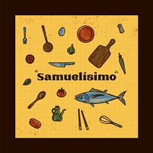 Samuelísimo — identitat visual. Br, ing, Identit, Graphic Design, and Traditional illustration project by Pepmi Soto Nolla - 05.02.2020