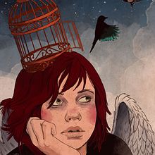 Mi Proyecto del curso: Técnicas de ilustración con acuarela digital. Projekt z dziedziny R, sunek c, frow, Trad, c, jna ilustracja, Ilustracja c, frowa i Malowanie akwarelą użytkownika María Piazuelo Herrero - 02.05.2020