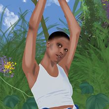 Los jardines de Eva. Digital Design, Digital Drawing, Digital Illustration, and Traditional illustration project by Alba Cabello Hurtado - 05.02.2020