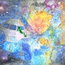 Mi Proyecto del curso: Técnicas modernas de acuarela. Watercolor Painting project by Natalia Raquel Pico - 05.03.2020