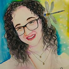 Mi Proyecto del curso: Retrato artístico en acuarela. Un proyecto de Pintura a la acuarela de David Lopez Lopez - 02.05.2020