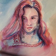 Mi Proyecto del curso: Retrato artístico en acuarela. Een project van Aquarelschilderen van Juan Carlos Hernández Mayer - 02.05.2020