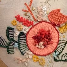 Mi Proyecto del curso: Técnicas avanzadas de bordado: puntadas y composiciones con volumen. Embroider, Textile Design, and Design project by simonetti_carola - 05.03.2020