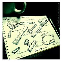 New project 2.1 Drawing your materials. Traditional illustration, Digital Illustration, and Education project by Tan Haur - 05.03.2020