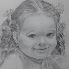 My project in Realistic Portrait with Graphite Pencil course. Un projet de Esquisse  de Tatiana Efremova - 03.05.2020