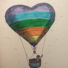 My project in The Art of Sketching: Transform Your Doodles into Art course. Drawing project by Carolyn Newham - 05.03.2020