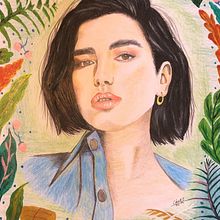 Mi Proyecto del curso: Retrato con lápiz, técnicas de color y Photoshop. Un progetto di Disegno di ritratti di ac_caceres - 03.05.2020