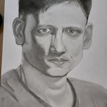 Meu primeiro projeto - Curso "Retrato realista com lápis grafite". Ein Projekt aus dem Bereich Bildende Künste von Gabrielli Strutz Buzetti - 03.05.2020