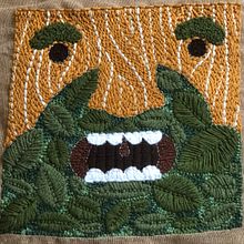 Mi Proyecto del curso: Bordado XL con aguja mágica. Embroider project by Mina Macias Gutierrez - 05.01.2020