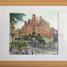 Mi Proyecto del curso: Dibujo arquitectónico con acuarela y tinta Ein Projekt aus dem Bereich Zeichnung und Aquarellmalerei von Valeria - 03.05.2020