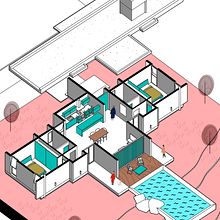 Mi Proyecto del curso: Ilustración digital de proyectos arquitectónicos. Un proyecto de 3D, Animación 3D, Arquitectura, Arquitectura digital, Arquitectura interior, Collage, Composición fotográfica, Concept Art, Creatividad, Dibujo, Diseño, Diseño 3D, Paisajismo, Pintura digital, Post-producción fotográfica		 y Retoque fotográfico de Alejandro Pineda - 04.05.2020