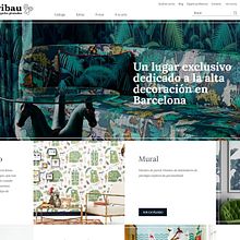 Diseño web y SEO para Papeles Pintados Aribau. Web Design project by La Teva Web Diseño Web - 05.04.2020