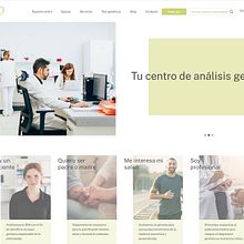 Diseño web y SEO para ADN Institut. Web Design project by La Teva Web Diseño Web - 05.04.2020