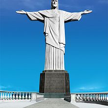 Corcovado - Rio de Janeiro. Un proyecto de Comunicación, Creatividad, Dibujo, Dibujo digital, Dibujo realista, Diseño de producto, Diseño digital e Ilustración tradicional de Eduardo Tegeda - 01.03.2012