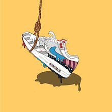 [Steal Airmax]. Un proyecto de Arte urbano, Creatividad, Dibujo, Dibujo digital, Diseño, Diseño gráfico, Ilustración tradicional, Ilustración digital e Instagram de Nuria Varas Sancho - 04.05.2020