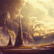 Mi Proyecto del curso: Matte Painting: creando mundos fotorrealistas Ein Projekt aus dem Bereich Fotografische Komposition, Concept Art, Design für Videospiele, Artistische Fotografie, Digitale Illustration, Fotoretuschierung und Videospiele von María Parra - 04.05.2020