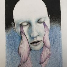 Meu projeto do curso: Retrato criativo em chiaroscuro com lápis. Un progetto di  di leecampos - 04.05.2020