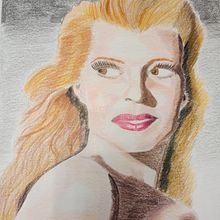 Mi Proyecto del curso:  Retrato realista con lápices de colores. Un projet de Dessin de portrait de leticiacc - 04.05.2020