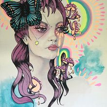 From Watercolor Illustration Class. Watercolor Painting project by Tori Carpenter - 05.04.2020